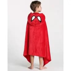 Manta Capuz Infantil Homem Aranha Flannel 1,0m x 1,30m