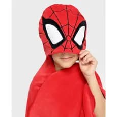 Manta Capuz Homem Aranha 100X130