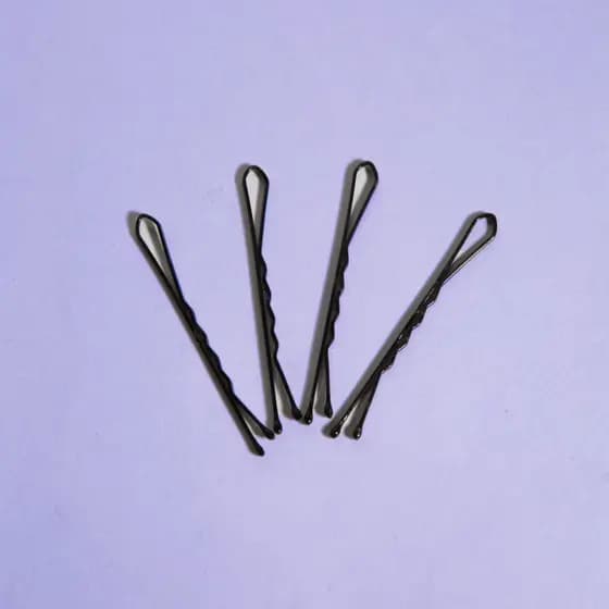 Grampo para cabelo nº5 preto com 50 unidades