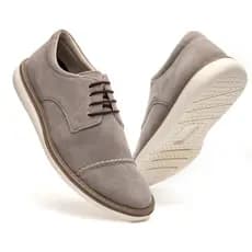 Sapato Masculino Oxford brogue Camurça Derby Costurado Premium Promoção Lançamento