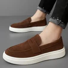 Sapato Oxford Masculino Loafer Mocassim Broge Premium Costurado