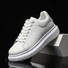 Tênis Casual Masculino Oversize Sneaker Clássico com Sola Alta Moda Urbana Confortável Ideal para Trabalho e Lazer