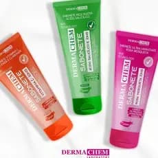 Sabonete Limpeza e Nutrição/Vitamina C/Rosa Mosqueta/Controle Oleosidade Dermachem