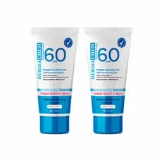 Kit 2un Dermachem Protetor Solar Facial Fps 60 Sem Cor - 40g