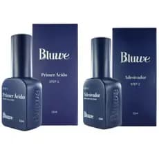 Kit Bluwe - Preparadores Primer Passo 1 + Adesivador Passo 2