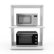 Nicho para Microondas e Forno MDF Suporte Suspenso