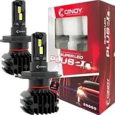Lampada Ultra Led Cinoy H1 H3 H4 H7 H8 H9 H11 H13 H15 H16 H27 HB3 HB4 6500k 12000 Lumens