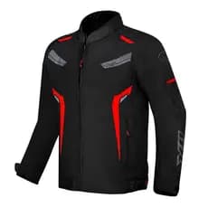 Jaqueta X11 One Sport Masculina Preta com Vermelho com Proteções
