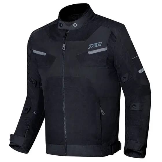 Jaqueta X11 Breeze 2 Ventilada Proteções 100% Impermeável Preta