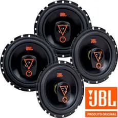 Kit 4 Alto Falantes 6 Jbl 6trms80 Triaxial 80w Rms 4 Ohms