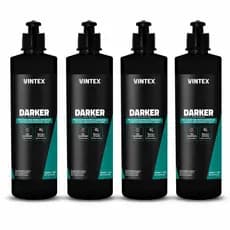 Kit 4 Revitalizador de Pneu e Borrachas Vintex Darker 500ml Pretinho Brilhante