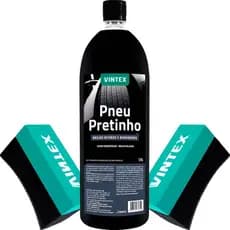 Pneu Pretinho 1,5L Vintex Aplicador Pretinho Selante