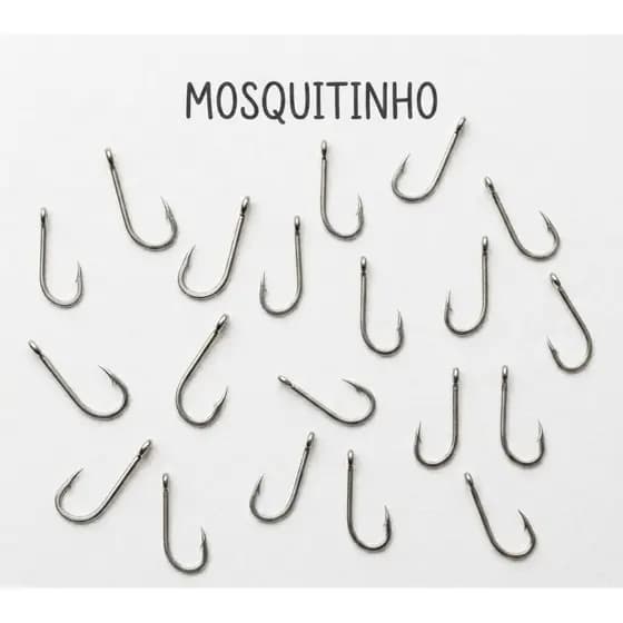 Anzol Mosquitinho 4330 para pesca Lambari/piaba menor anzol do mercado
