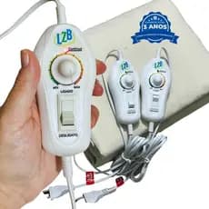 Lençol Térmico Casal Queen LZB Com 2 Controles 10 Temperaturas