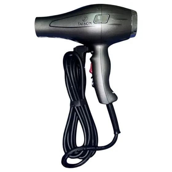 Secador Profissional Cinza 8600W - Com Super Potencia - 2 Bicos