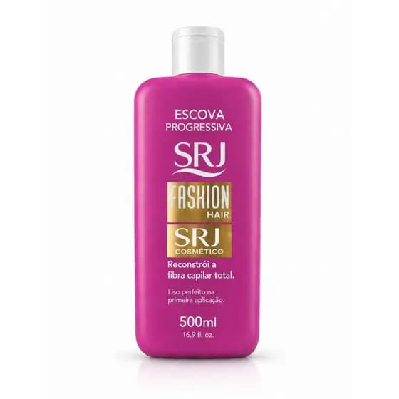Escova Progressiva Profissional Fashion Hair - SRJ Cosméticos 500ml