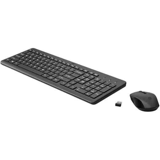 Combo Sem Fio Teclado E Mouse Hp 330, Mouse Óptico 1600 Dpi