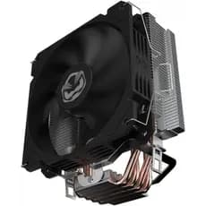 COOLER PARA PROCESSADOR PCYES TUNDRA 120 BLACK VULCAN TDP 160W - ACTBK120