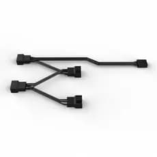 CABO ADAPTADOR SPLITTER PARA FANS PWM 1 ENTRADA 4 SAÍDAS PCYES - SPTPWM4PCY – PCYES