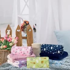 Cobertor Manta Soft Bebê Dupla Face Macio Sherpa 100% ALGODÃO Para o Frio Confortavel