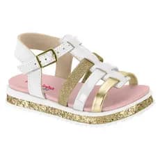 Sandália Infantil Molekinha Baby Premium  Glitter Confortável