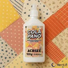 Cola Pano 100g Acrilex Cola para tecido sobre tecido