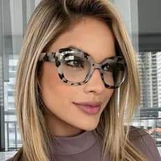 Armação óculos para grau feminino