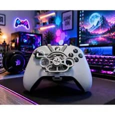 Mini Volante Gamer para Controle PS4 PS5 Xbox One Series S/X – Acessório para Jogos de Corrida