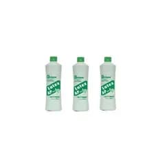 Kit  c/ 3 Removedor Lutex Ap Eco 500ml Cinco unhas manicure pedicure