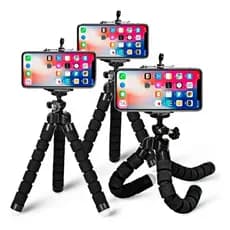 Kit com 1 e 3 Mini Tripe Suporte para Celular