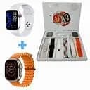 Kit 2 Smartwatch T900 Ultra Pro + Brinde 6 Pulseiras- Relógio Inteligente Chamadas Bluetooth