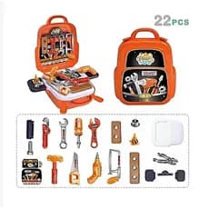 Kit completo Maleta De Ferramentas Infantil 22 Peças Brinquedo para Menino