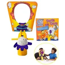 Torta na Cara Brincadeira Em Família Brinquedo Infantil Roleta Jogo Pegadinha