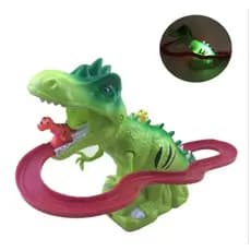 Brinquedo Pista Dinossauro Dino Túnel C/Luzes E Som
