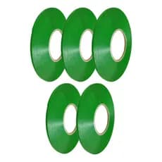 kit 5 Fita Dupla Face Extra Forte 5mm x 20m Adesiva Acrílica Transparente Placa 3D Moldura