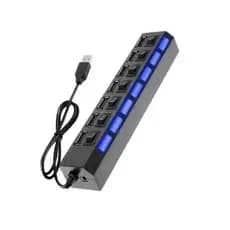 Hub Usb 7 Portas 2.0 Extensor High Speed Hd