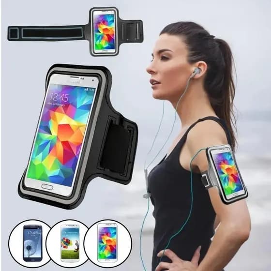 Capa De Braço Suporte Braçadeira Esportiva para Celular Corrida Academia