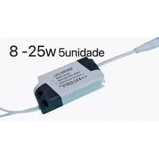 kit 5 unidade driver led reator fonte para painel plafon 8 -25w Bivolt