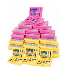 Kit Lembrancinha Aquarela Estojo Pintura 24 pçs MAleta Estojo Escolar p Lembrancinha