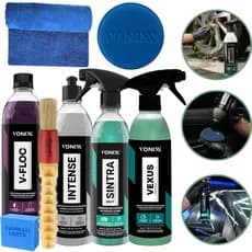 Kit lavagem vonixx Vexus v-floc Sintra Intense lavagem profissional motor interno detalhada
