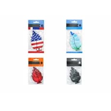 Kit 4 Aromatizador Automotivo Folha Perfumada Cheirinho para Carro Decorativo Longa Duração