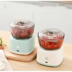 Mini Processador de Alimentos Elétrico Triturador Portátil Compacto para Cozinha
