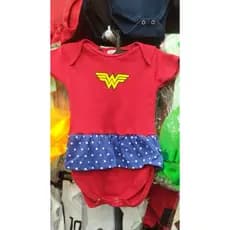 Body  mulher maravilha Temático bebê body bebê body mesversario body infantil