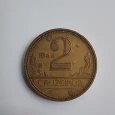 Moeda 2 Cruzeiros com sigla 1944