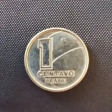 Moeda 1 Centavo 1989