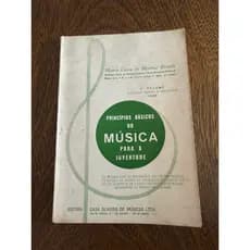 Livro Princípios básicos da música para a juventude
