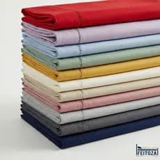 Pares Fronhas 400 Fios Capa Para Travesseiro Detalhe Ponto Palito Varias Cores Acabamento Premium