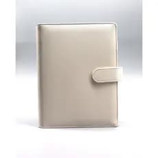 Planner Caderno Fichario A5--Off White(Só Capa)