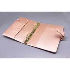 Planner Caderno Fichario A5--Rosa (Só Capa)
