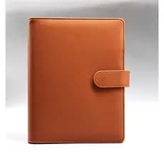 Planner Caderno Fichario A5--Caramelo (Só Capa)